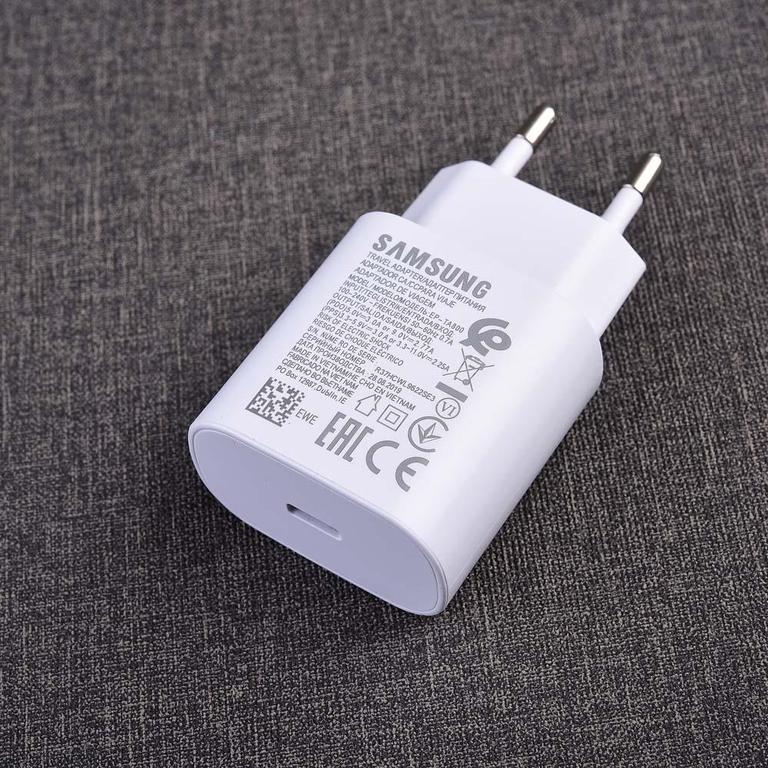 Samsung EP-TA800 Type C Fast Charger Adapter with 1M Cable for Galaxy S20 Ultra, S20, S8, S9, S10 Plus - 1