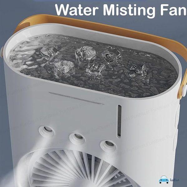 Fan with LED Lighting