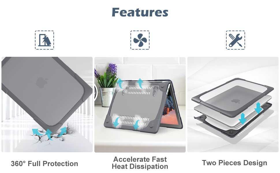 Macbook pro hard shell case for macbook a2338