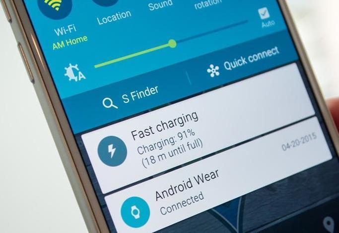 SAMSUNG Adaptive Fast Charger 9V Adapter & Cable Compatible with Galaxy S6, S7, Edge, Note 4, and 5 - 1