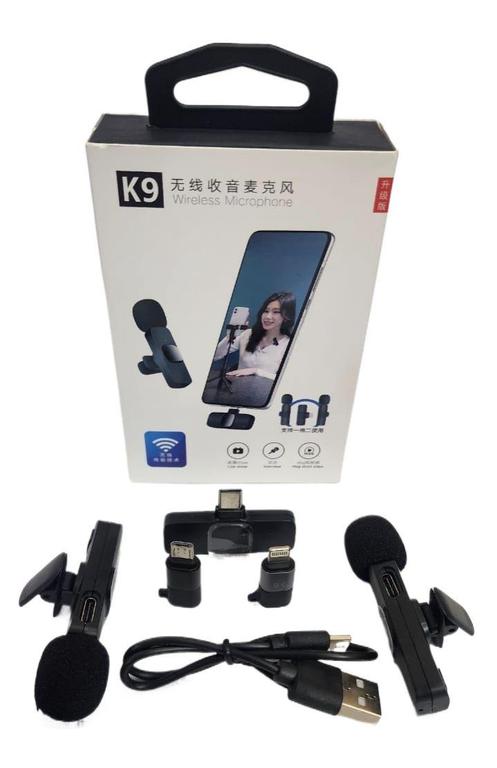 K9 Dual Wireless Microphone 2