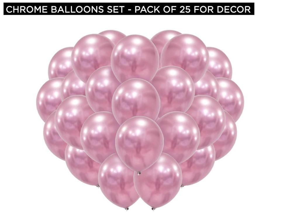 Multi-Color Chrome Balloons Image 2