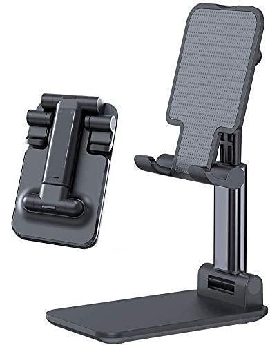Face Value Adjustable Phone Holder: Height and Angle Customizable, Portable Desk Stand for Mobile Devices - 3