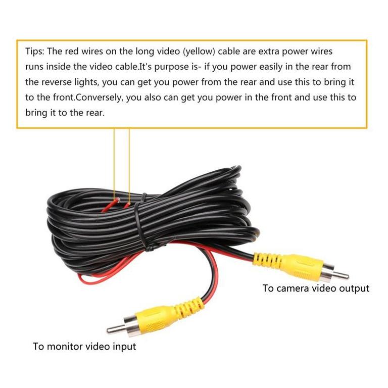 Rear View Camera Cable Image 3