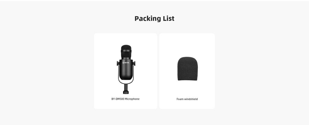 boya dm500 Dynamic Microphone