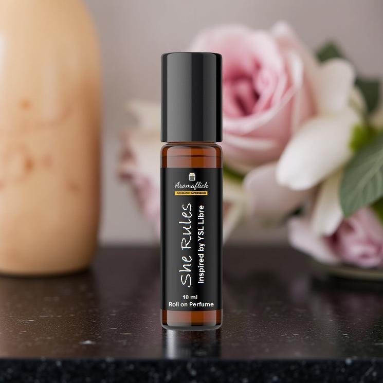 SHE RULES Roll-On Perfume - Inspired by YSL Libre - 1