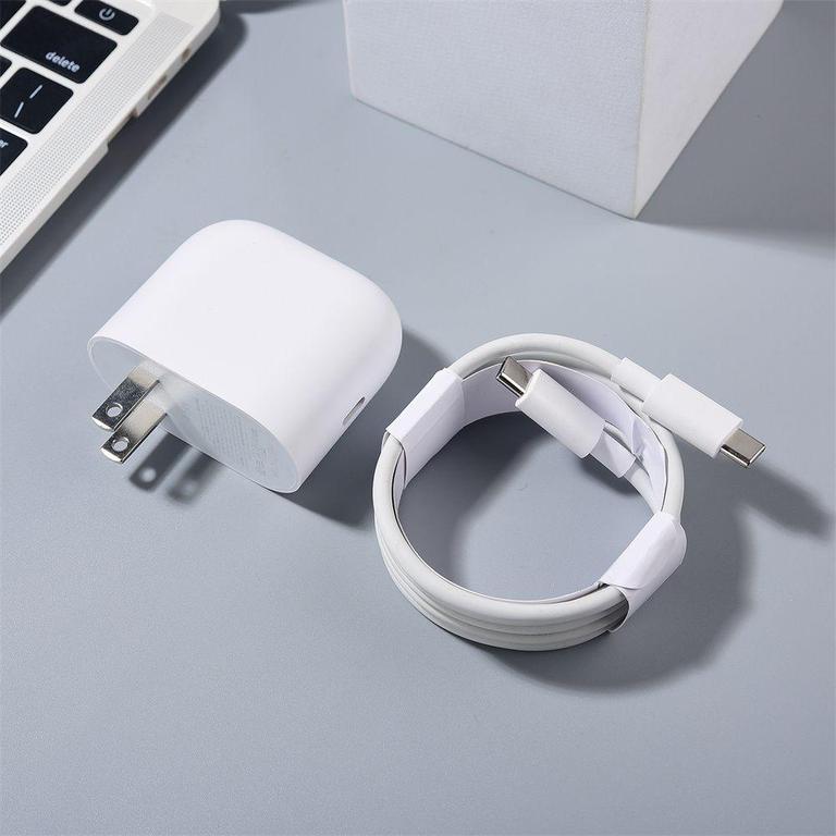 Google Pixel 45W Charger with US Plug and USB-C to C Cable for Fast Charging of Pixel 9, 9 Pro, 9 Pro XL, 8, 7, 6, 5 Pro, 8A, 7A - 2