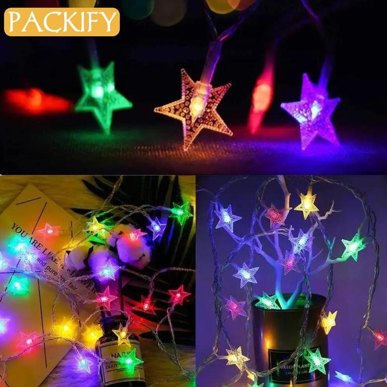 20 LED Fairy Lights in Use