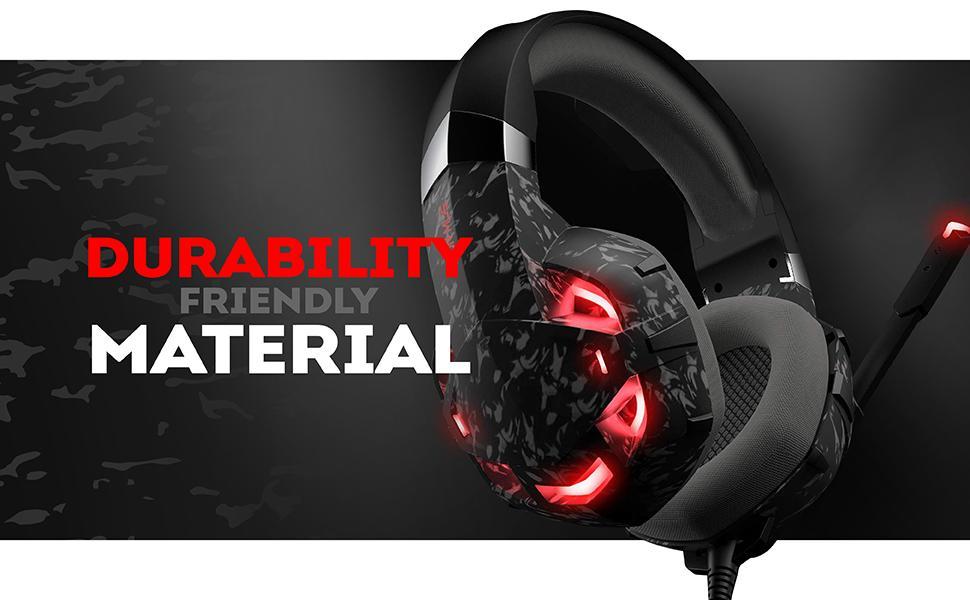 PRO II RGB Gaming Headphones: Noise Cancelling Mic, 7.1 Surround Sound, Super Bass, Vibration, Soft Memory Foam for Gaming and Mobile Devices - 2