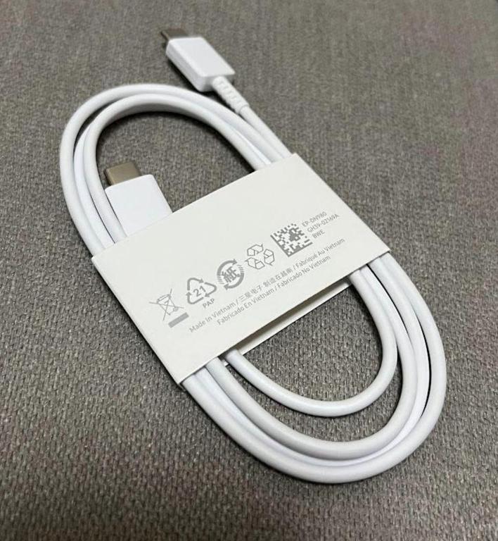 Original Samsung T301M Vetnam PD C TO Type C Fast Charging Cable Dual Usb Type C Wire Line For Galaxy S21 Ultra S20 Plus S20FE Note 20 Ultra 10, A70,A80,A71,A72,A73,A51,A52,A53,A31,A32,A33,A04 ,A02s - 4