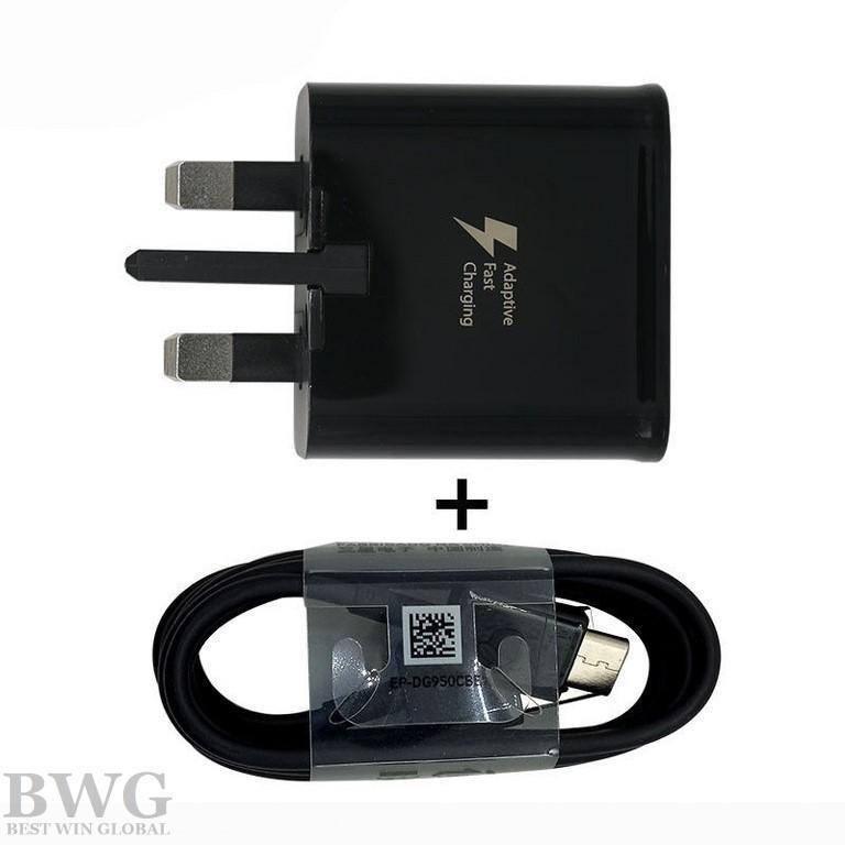 SAMSUNG Adaptive Fast Charger with USB Type-C Cable for Galaxy Tab S4, S5E, S6, Note 10, Note 10 Plus, Note 9, Note 8, Galaxy S10 Series - 4