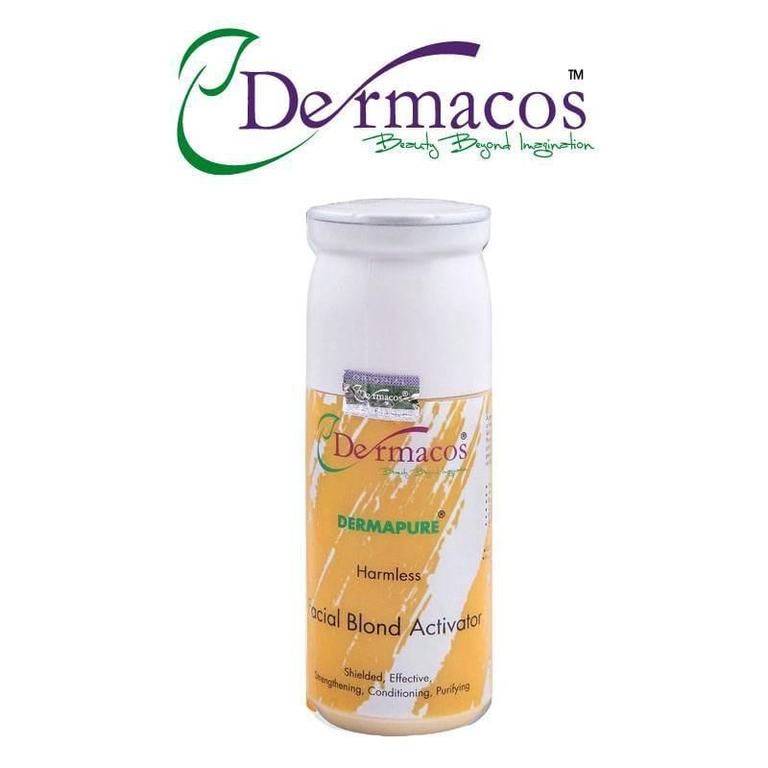 Dermacos Facial Blond Activator 200ml - Dust-Free Dermapure Formula for All Skin Types - 1