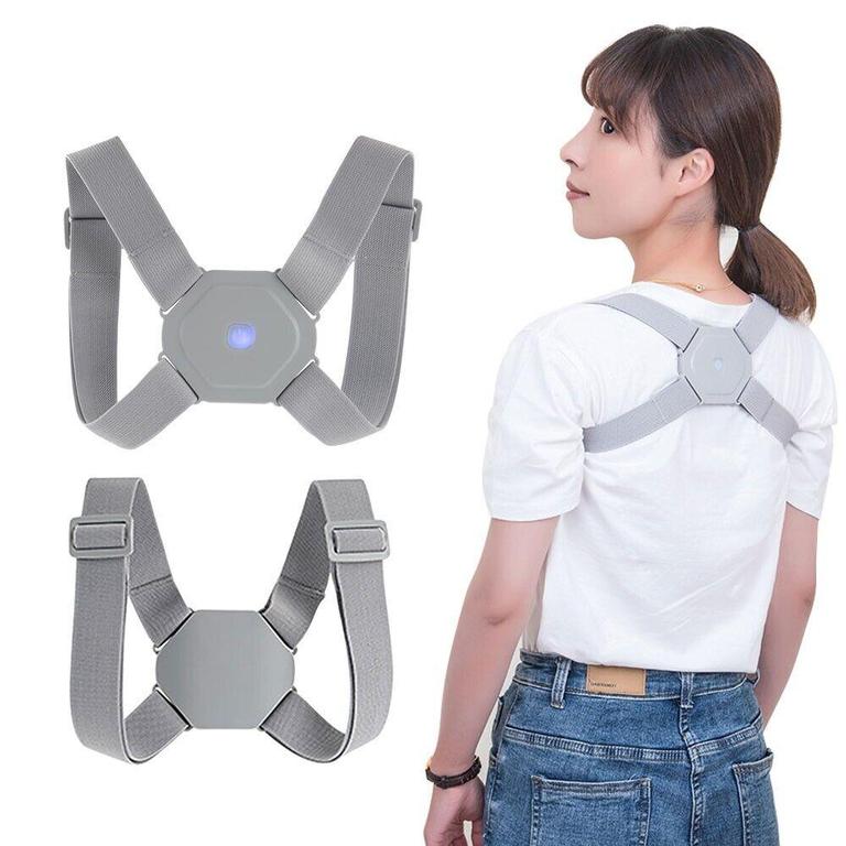 Smart Posture Corrector Vibration Belt with USB Rechargeable Sensor for Adjustable Upper Back and Lumbar Support for Adults and Children - 6