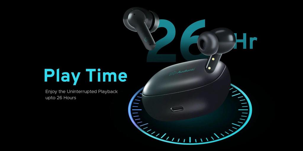 Audionic Airbud 550 True Wireless Earbuds with Slide Design - 8