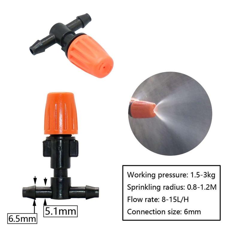 Adjustable Misting Nozzle