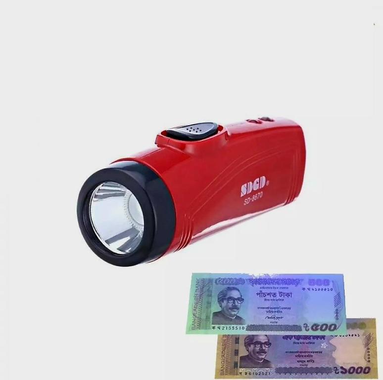 Mini Rechargeable LED Torch Light Image 1