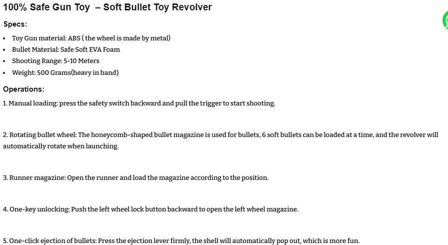 ZP5 Soft Bullet Toy Metal Body & Shell Eject with Gell Blaster 2 in 1 - 5