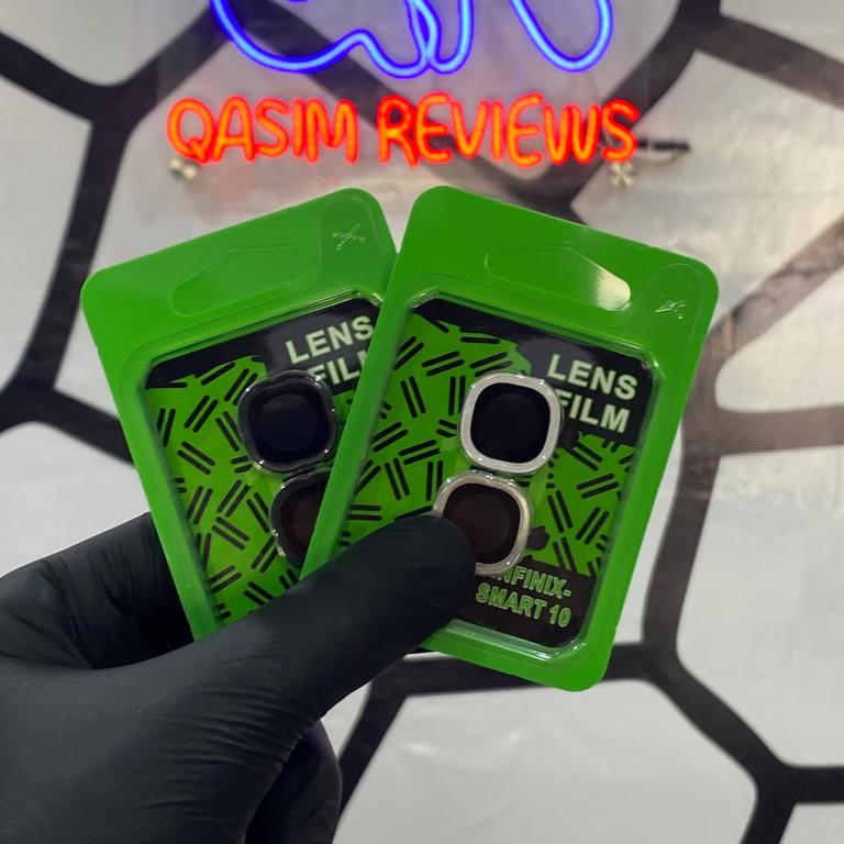 Infinix Smart 10 Lens Ring Tempered Glass Protector