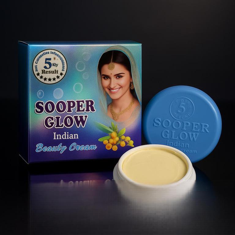 Super Glow indian beauty cream with fruite extract 5 days result - 2