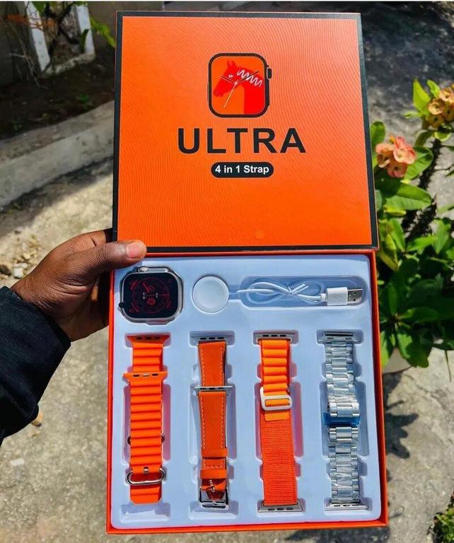 Smart Watch Y60 Ultra and Y80 Ultra - 7-in-1 Smartwatch with Bluetooth Calling and Multiple Straps for Men and Women - 1