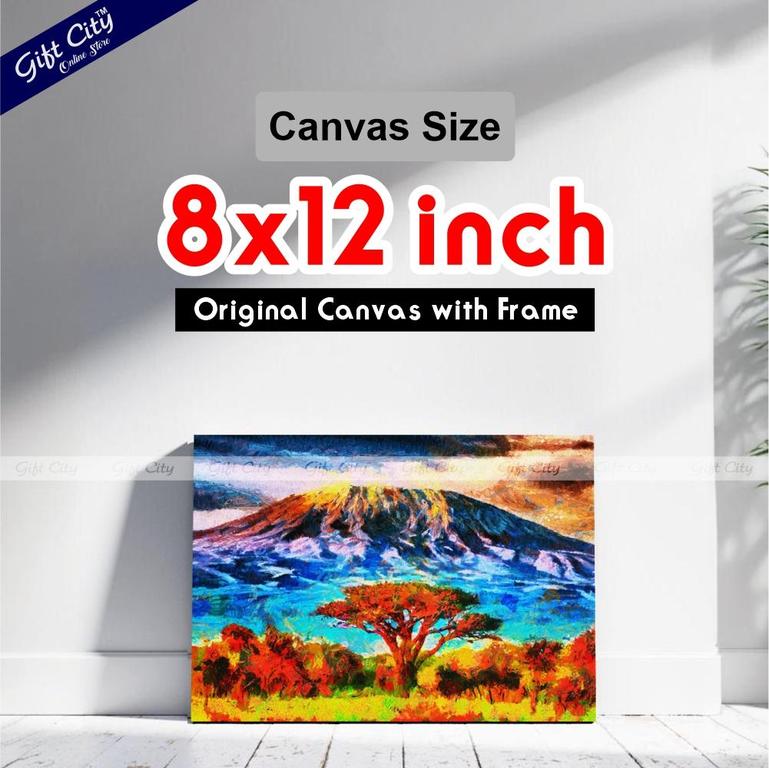 Kilimanjaro Canvas Painting 6