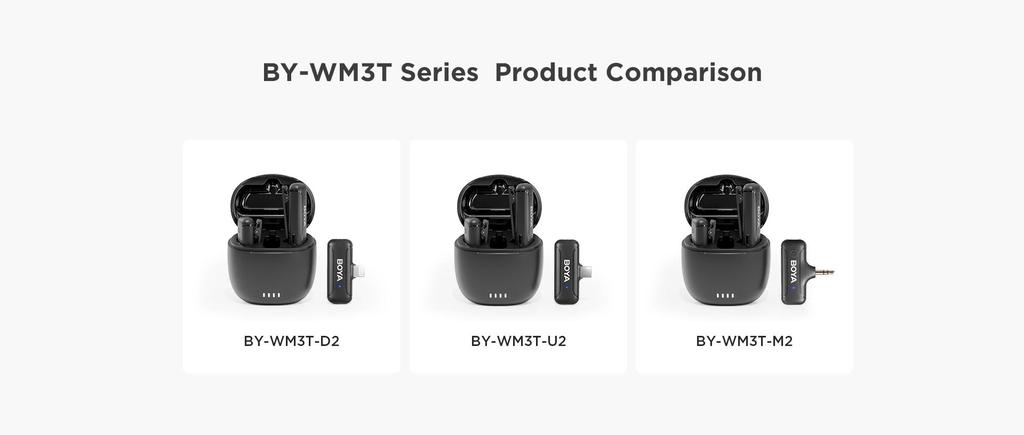 boya wm3t wireless microphone