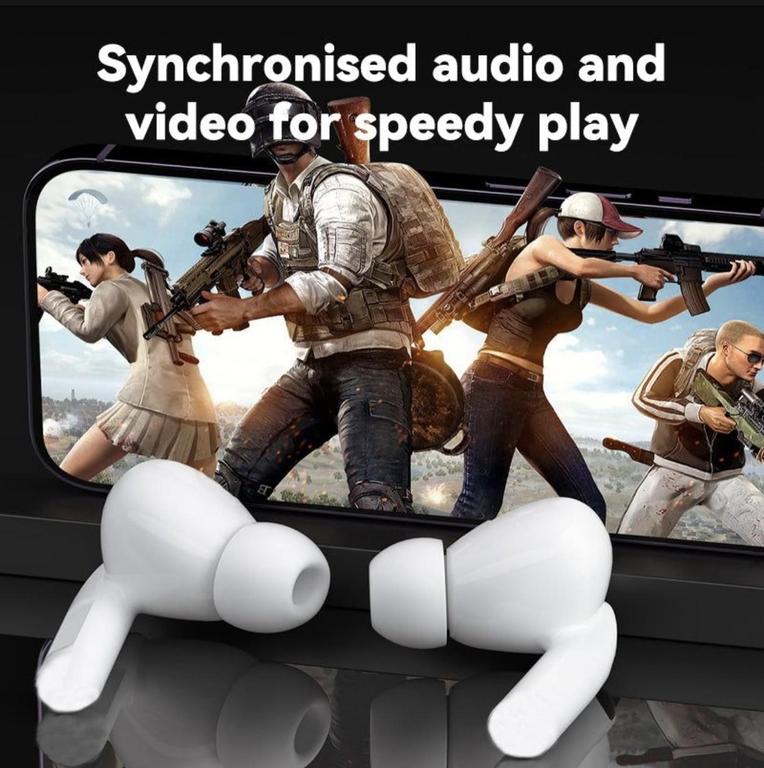 A9 Pro Touch Screen ANC Wireless TWS Headset with Noise Cancelling Earbuds and Bluetooth 5.4, Long Battery Life - 2
