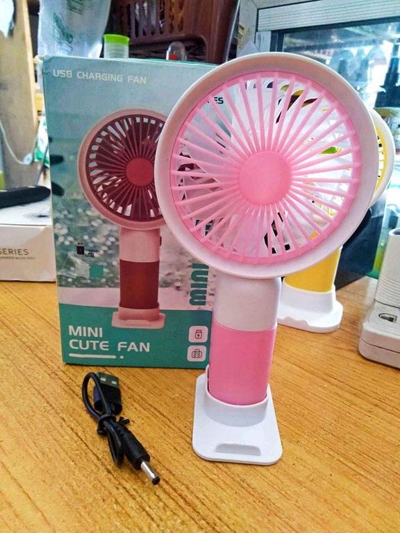 Legacy Deals Mini Fan Rechargeable| Handheld Desktop USB Fan Electric Portable Mini Desk Fan for Kids| Mini Portable Handheld Electric Rechargeable Fan Rechargeable USB Battery| Handheld Fan with Adjustable Speed and Versatile Usage - 4