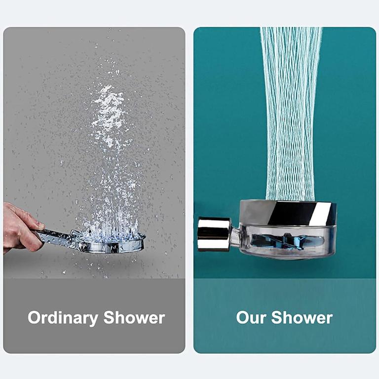 Turbocharged Shower Head