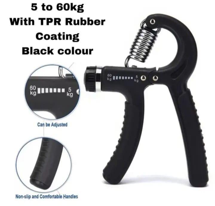 Adjustable Resistance Automatic Counting Hand Gripper - Non-Slip Strength Trainer for Fingers, Wrists, and Forearms (5-60KG) - 8