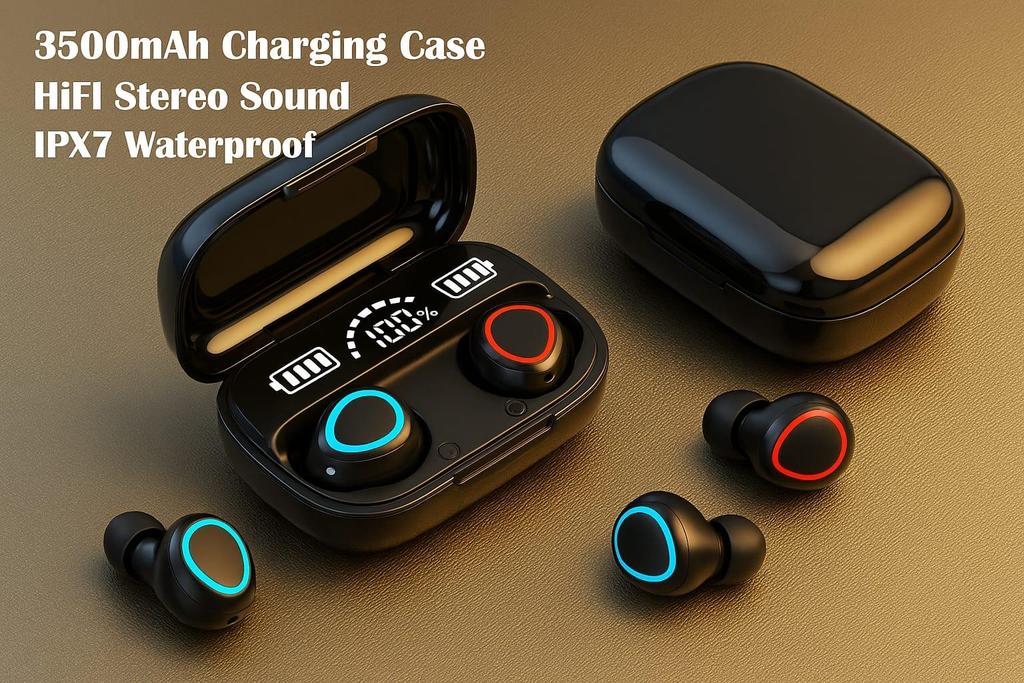 M10 TWS Wireless Earbuds Image 3