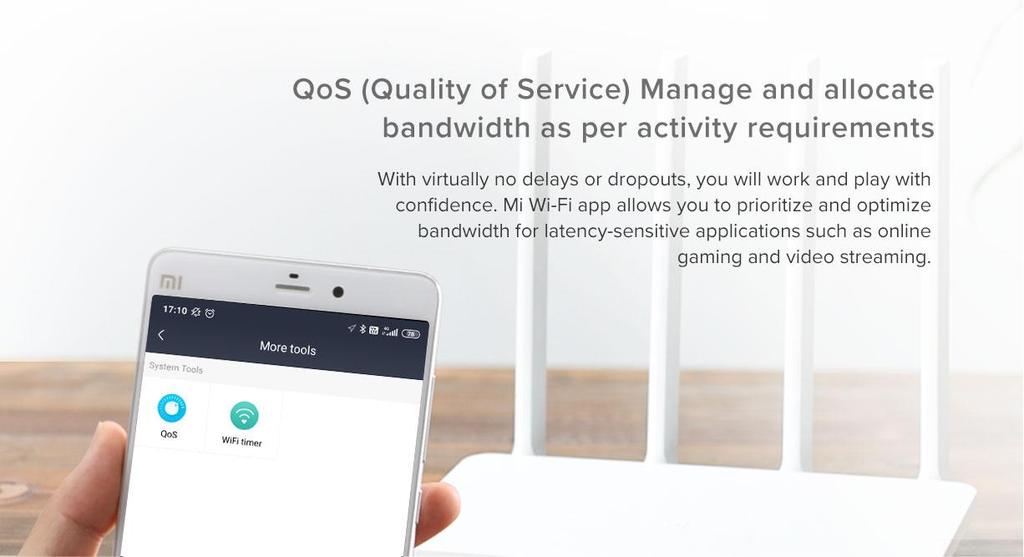 Xiaomi Mi 4C Router 300Mbps WIFI Router 5dBi 2.4GHz 802.11a/b/g - WiFi Router Amplifier Network Power Extender 4 Antenna for Wi-Fi Signals Range Extend - 3