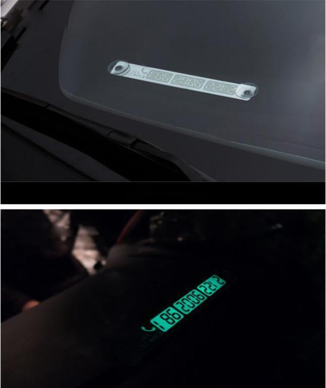 Image of Temporary Car Parking Card
