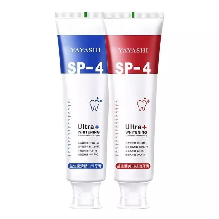 Yayashi Sp 4 Toothpaste Sp 4 Probiotic Toothpaste Yayashi Sp 4 Toothpaste Fresh Breath Toothpaste Natural Tooth Whitener For All Oral Concerns Brighter - 4