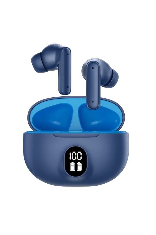 M10 TWS Wireless Earbuds with Bluetooth 5.3, HiFi Stereo Sound, ENC Noise Cancellation, 3500mAh Case, Touch Controls, and Gaming Mode - 1