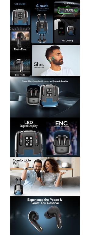 Login-215 Wireless Bluetooth Earbuds