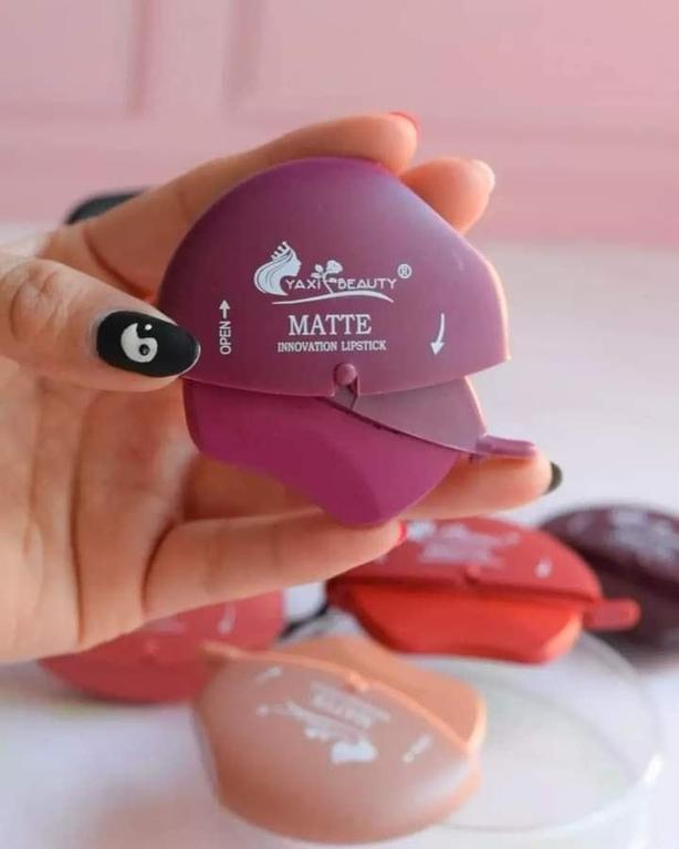 Lazy Lip Shape Lipstick Sets: Available in 1, 3, or 6 Pieces - 6