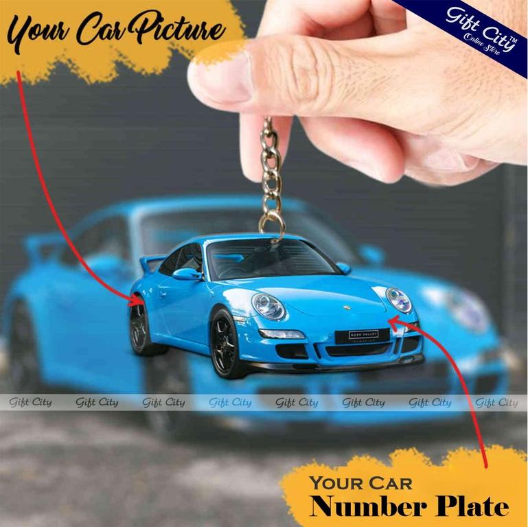 Custom Car Keychain Image 1