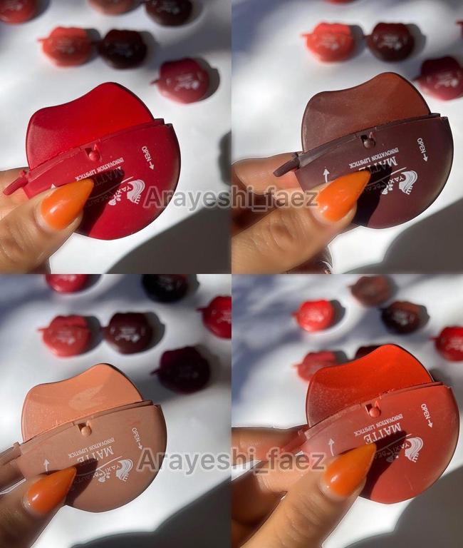 Lazy Lip Shape Lipstick Sets: Available in 1, 3, or 6 Pieces - 3
