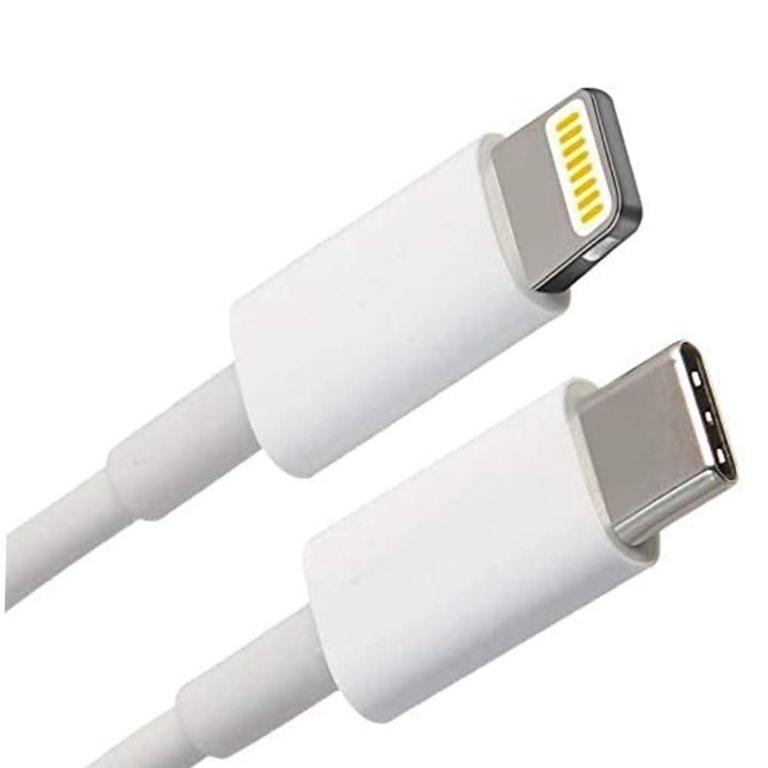 Lightning USB Cable Compatible with Apple All Series- Type-C to Lightning Cable (1M) - 1