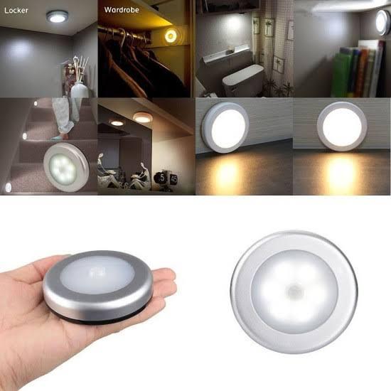 LED Motion Sensor Night Light in Use