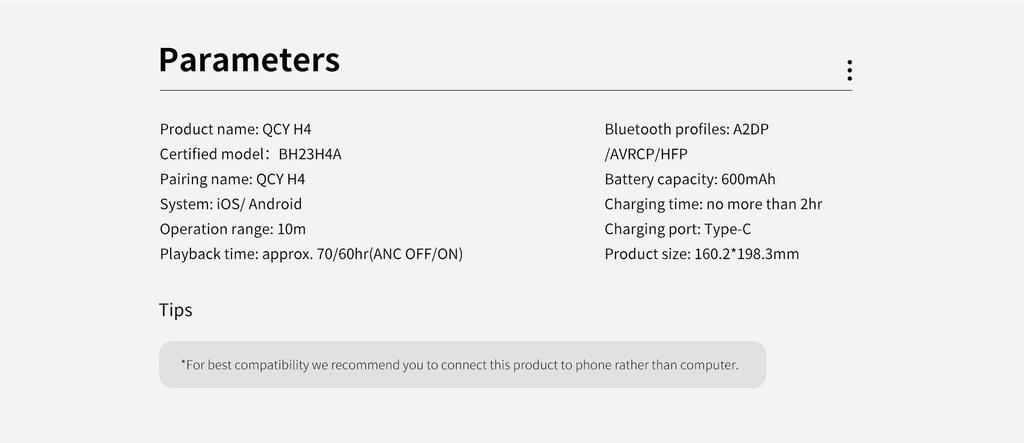 QCY H4 Headset 9