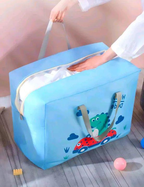 Portable Storage Bag by baby d – Large Capacity with Reinforced Handles for Organization and Moving - 5