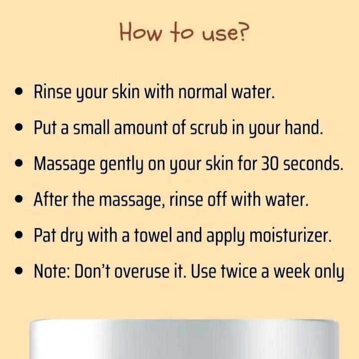 Rice Extract Bright & Glow Scrub