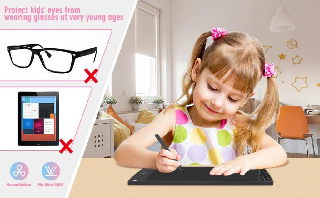 8.5-Inch LCD Writing Tablet E-writer Slate for Digital Notes and Learning Activities - 4