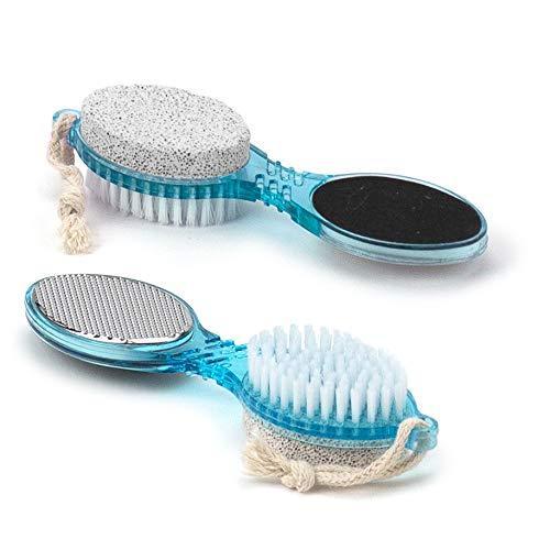 Pedicure Paddle Brush in Use