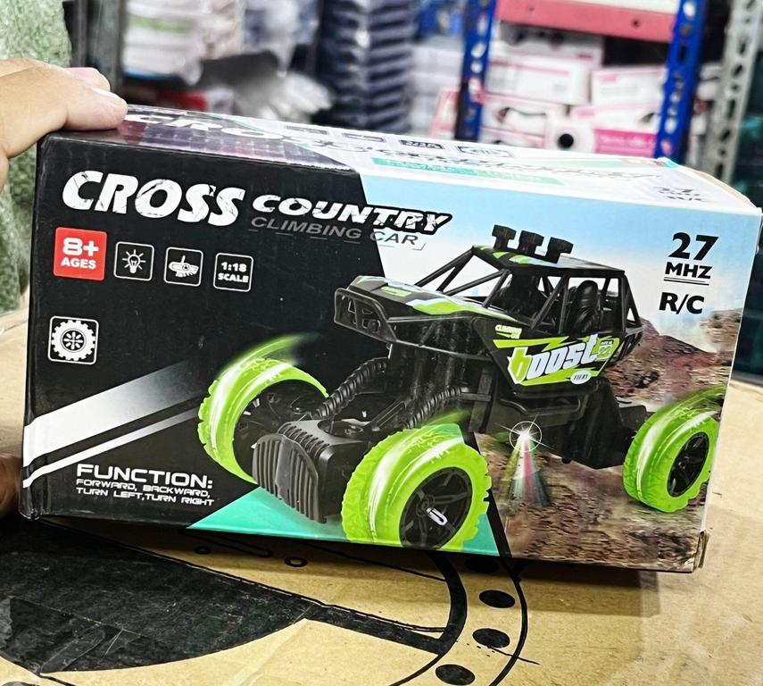 Cross Country Climbing Car with Wireless Remote (Mix/Random color) Cell Operate - 6